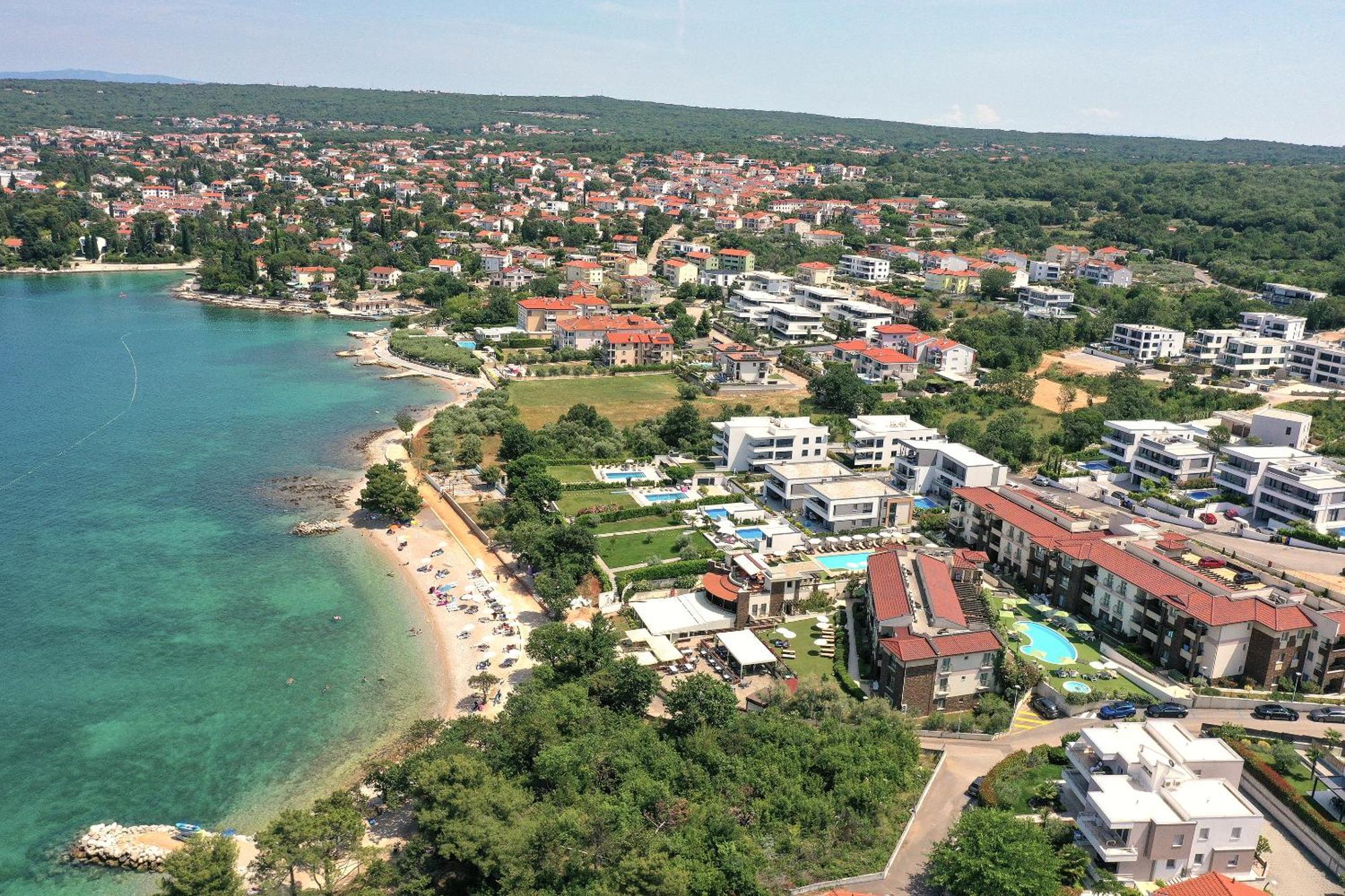 Blue Waves Resort Malinska Exterior foto